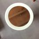 Round plastic mirror 70s