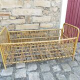 Rattan children's bed