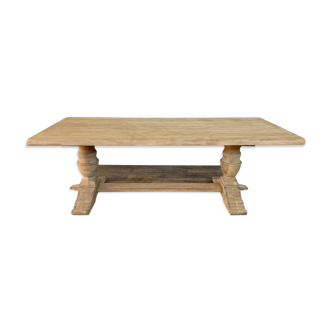Farm table monastery solid solid wood clear