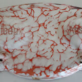 Enamel tea towel holder