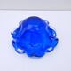 Murano glass trinket tray, blown glass, Italy 1960