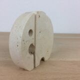 Fratelli Mannelli elephant paper press in travertine