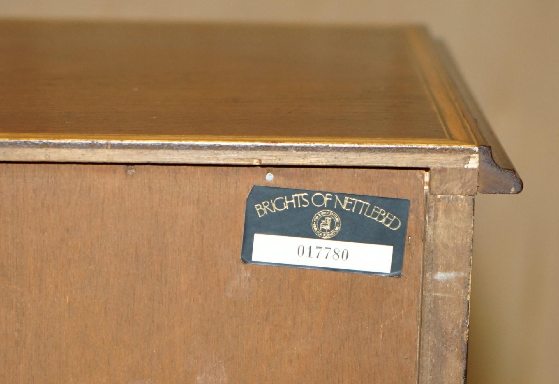 Open dwarf library Sheraton Revival Brights of Nettlebed