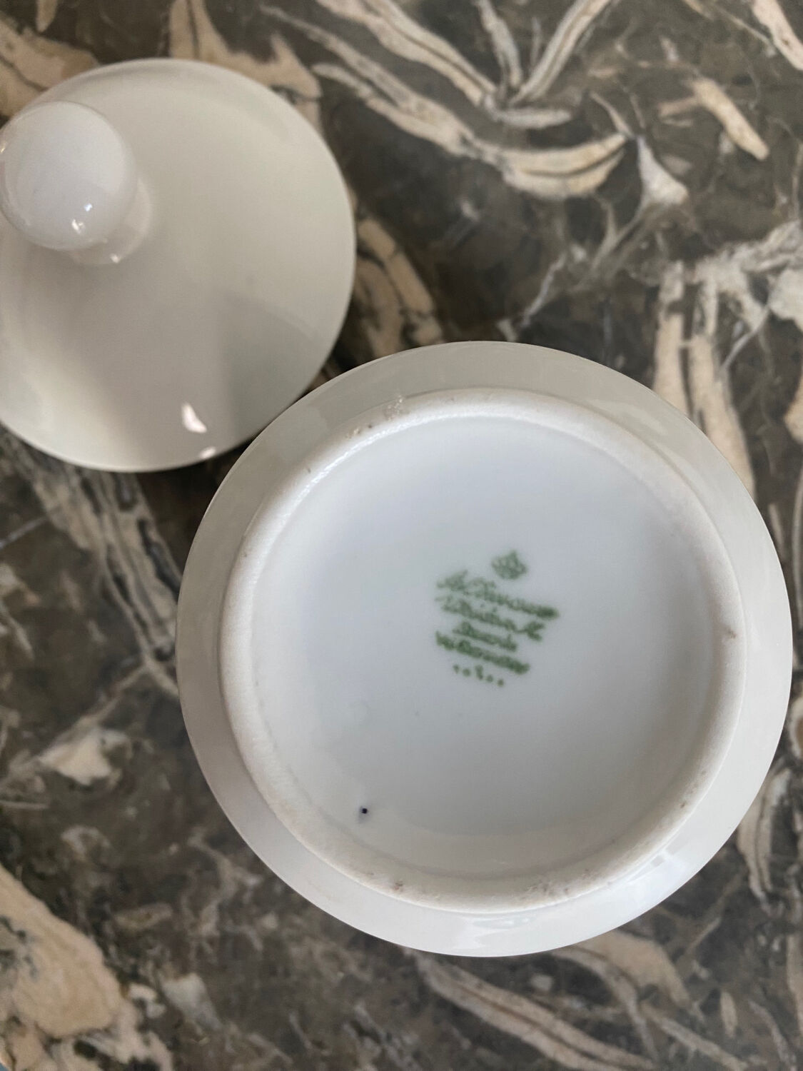 Vintage sugar bowl from the 70s