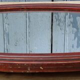 art deco mirror in plaster 79 x 47 cm