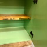 Buffet en bois laqué vert, xxie siècle