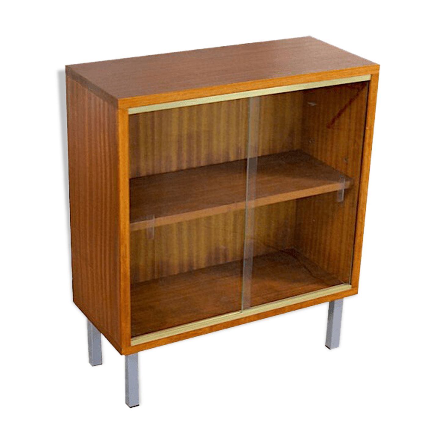 Vintage showcase Irene mahogany 1960