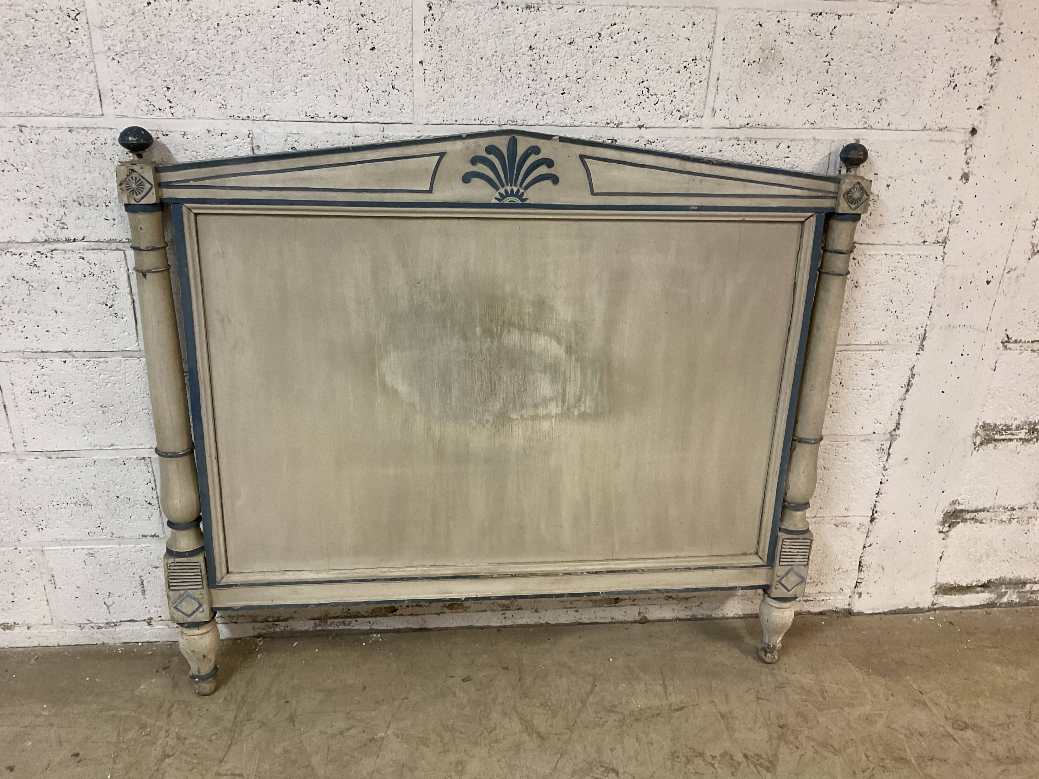 Directoire period headboard