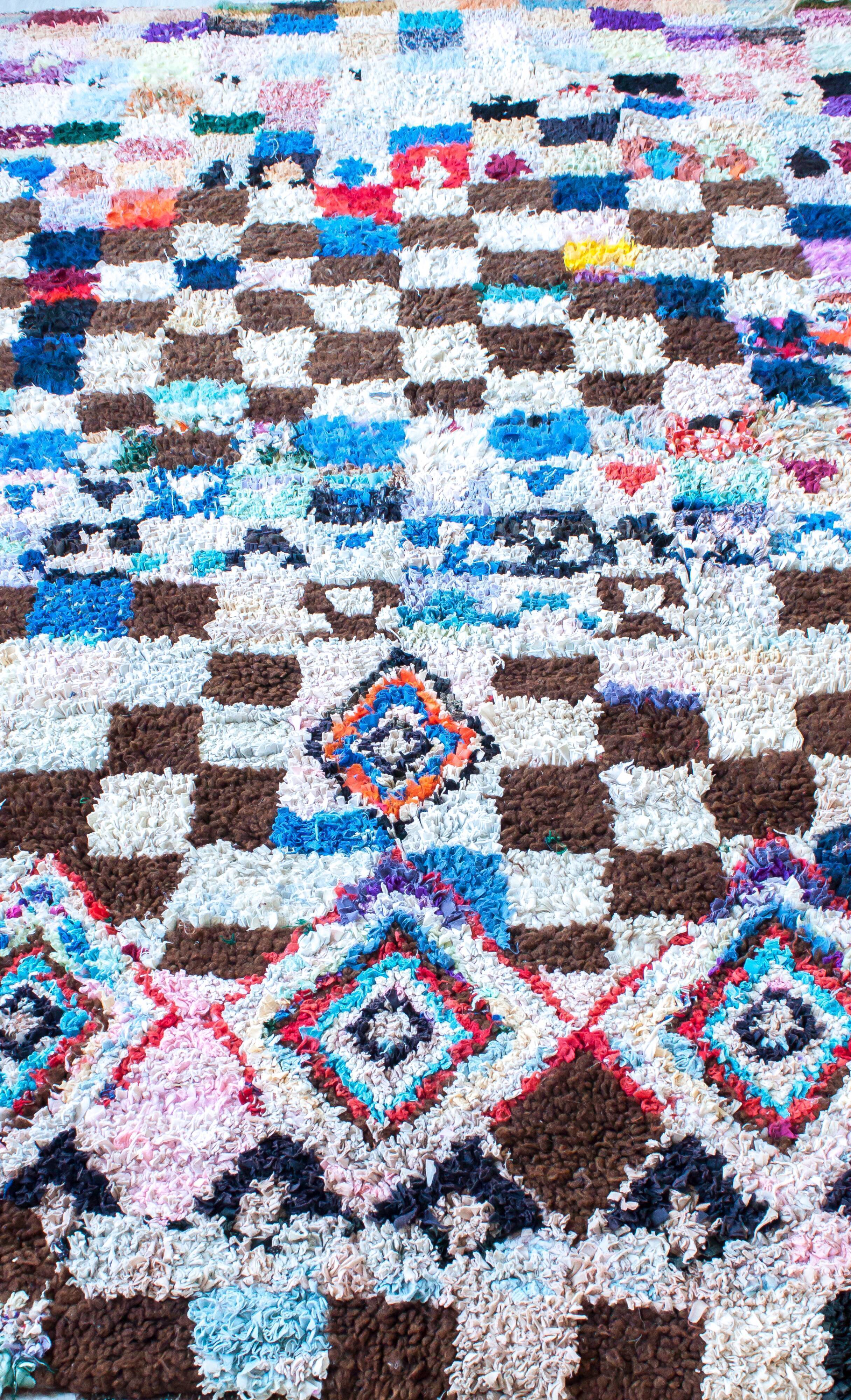 Butcher vintage carpet rug 'play' 140x228cm