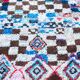 Butcher vintage carpet rug 'play' 140x228cm