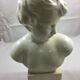French vintage ceramic child bust Labrec Orleans