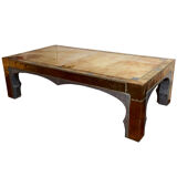 orientalist style coffee table attributed to Rodolfo du Barry