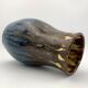 Old enamelled sandstone vase, by Joseph Talbot, Sandstone of La Borneé - 1930s