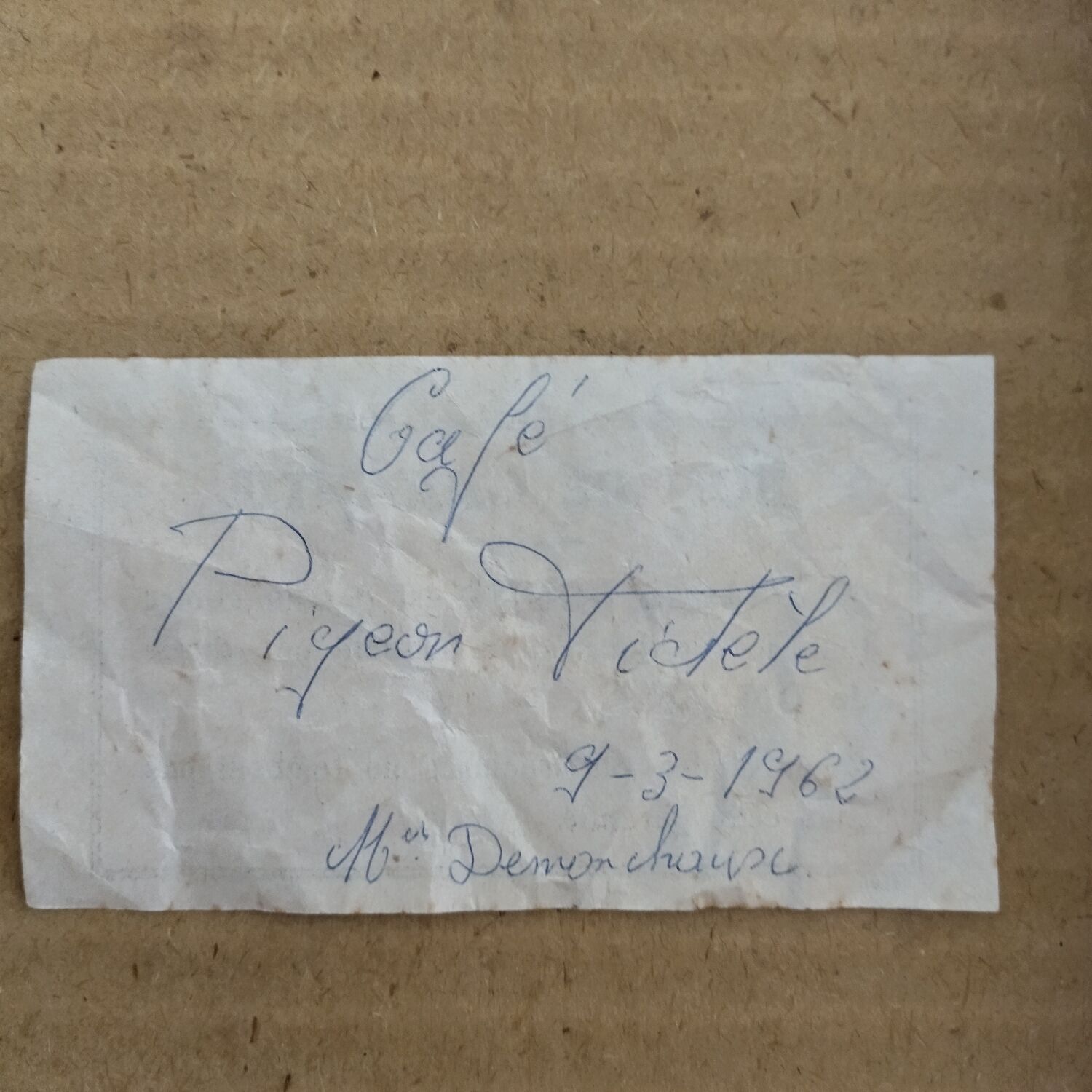 Clock pendulum formica bistrot bar 60s