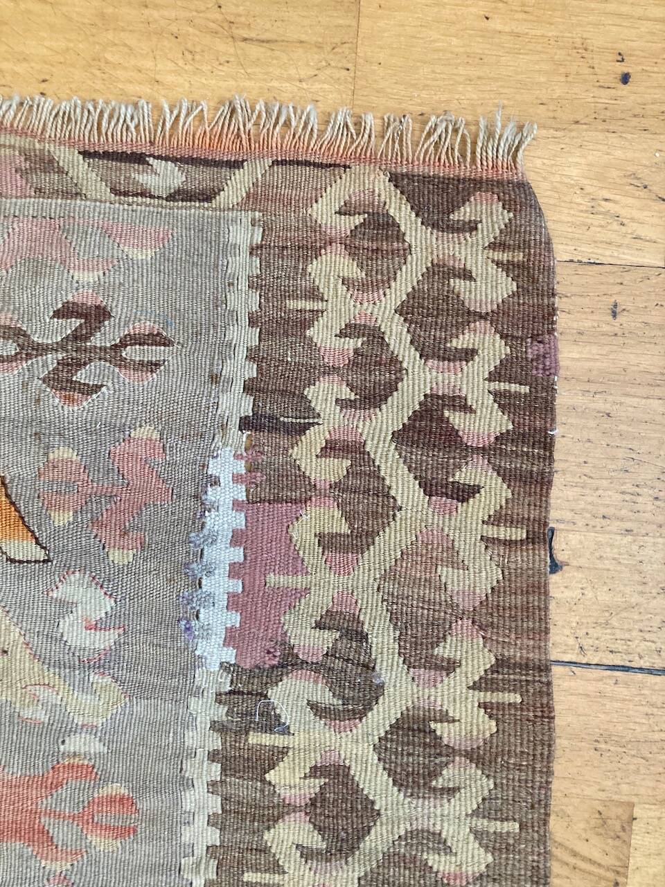Tapis kilim traditionnel