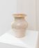 Beige Ceramic Studio Vase by Matthias Jäkel Naunhof, 1980s, Handcrafted
