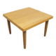 Square oak coffee table, 1960s