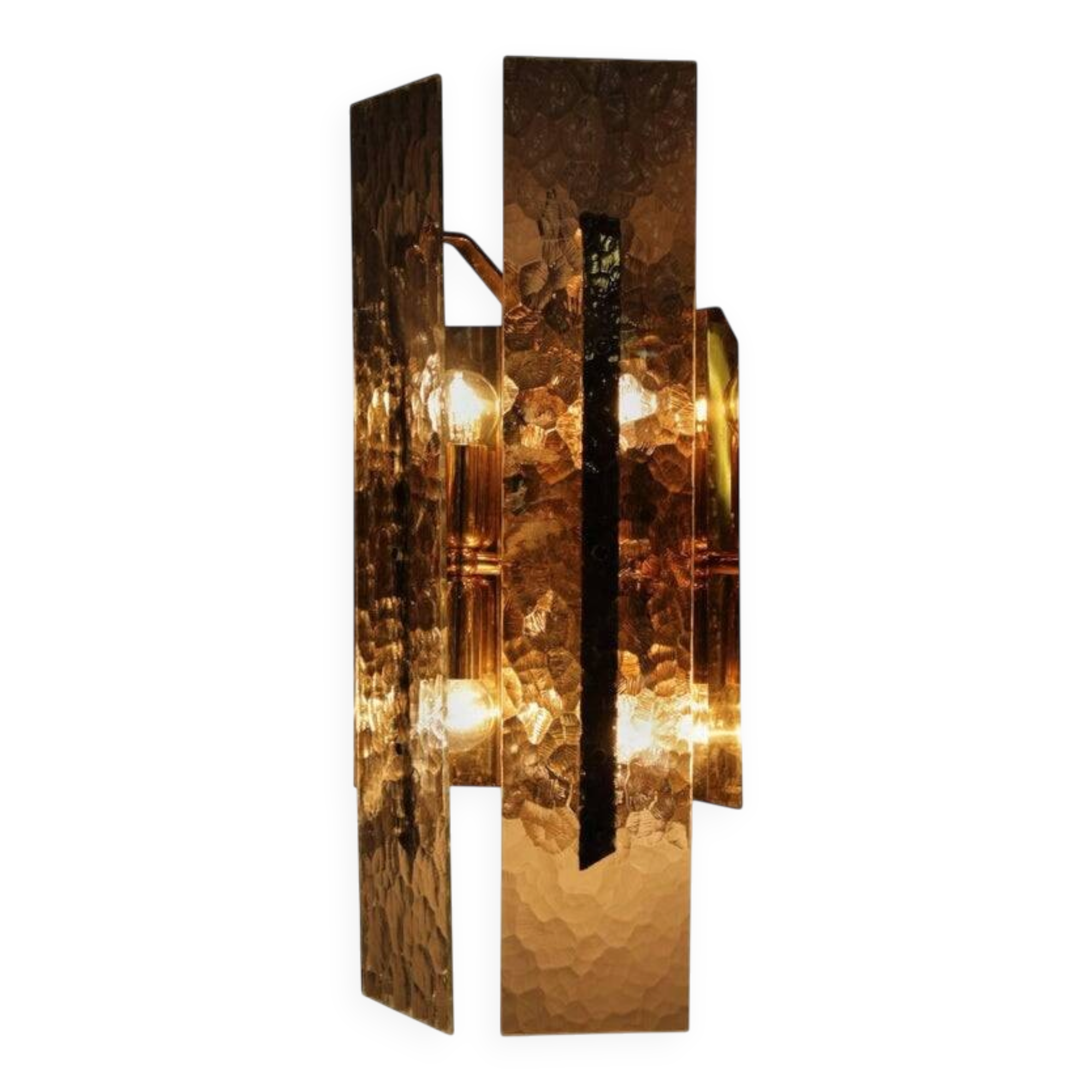 Glass Wall Lamp by J. T. Kalmar - Franken, 1970s