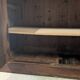 Solid wood display cabinet