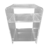 Table d’appoint en plexiglass