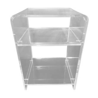 Plexiglass side table