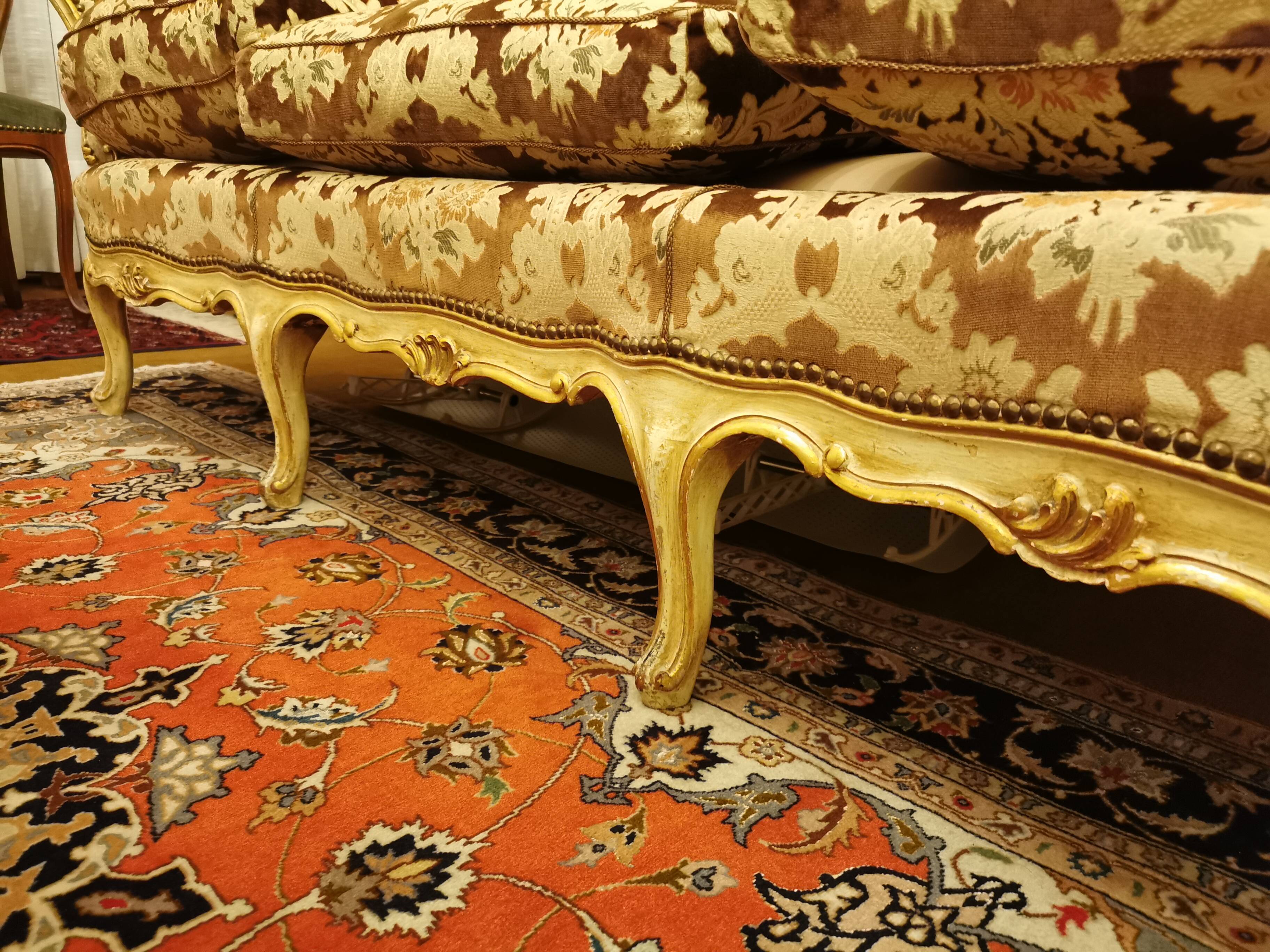 Baroque style salon - bertoni manufacture (it)