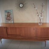 Scandinavian sideboard in vintage teak
