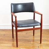 Fauteuil de bureau – Erik Worts – Soro Stolefabrik - Restauré