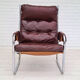 Années 70, design danois, chaise longue, cuir, état d’origine