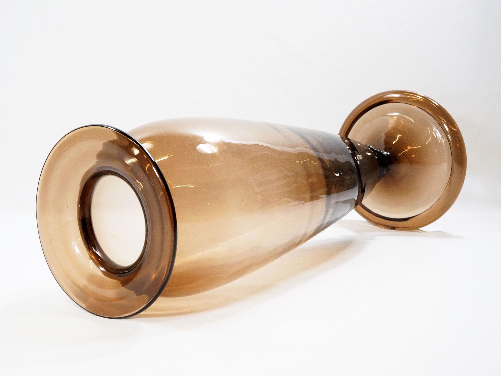 Vittorio Zecchin for Cappellin Venini Art Deco Glass Vase, 1920s