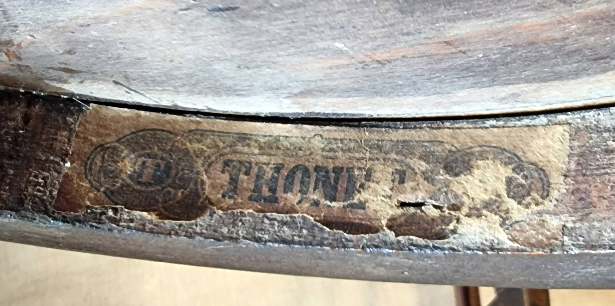Set 4 chaises bistrot thonet vers 1930