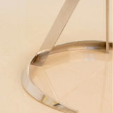 The Vform design table produced by Euro International Steel Furniture