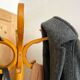Vintage parrot coat rack