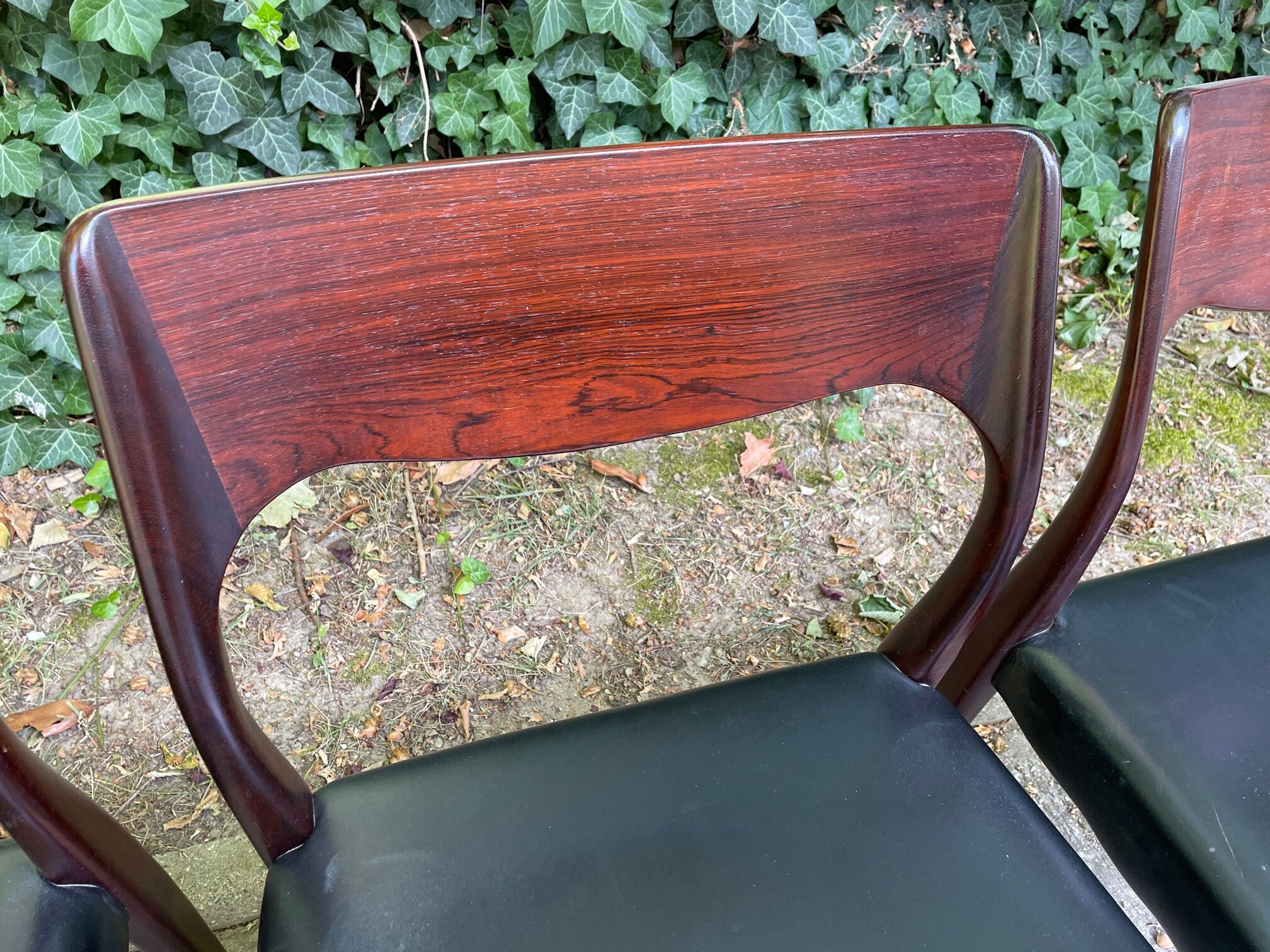 Suite of 4 rosewood chairs by Cor Botenbal for Fristho Franeker