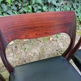 Suite of 4 rosewood chairs by Cor Botenbal for Fristho Franeker