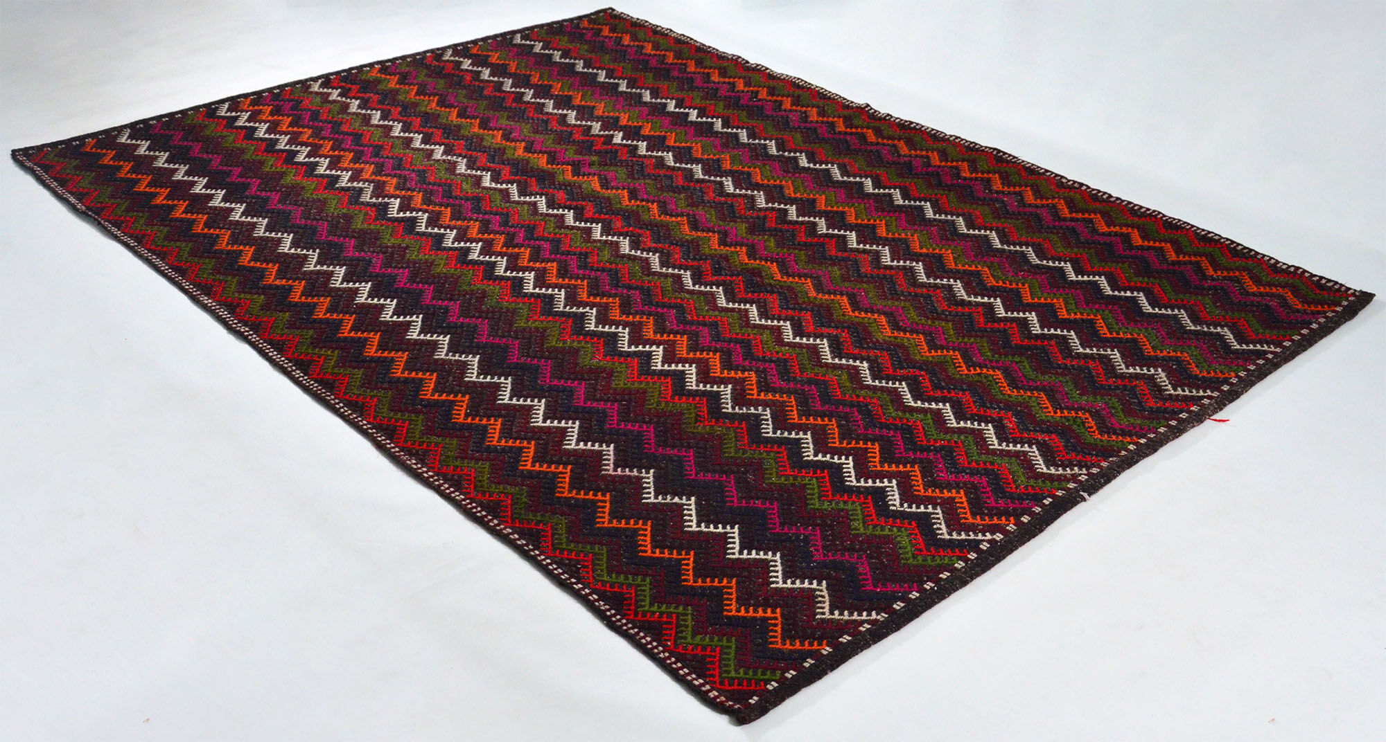 Anatolian handmade kilim rug 302 cm x 214 cm