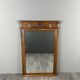 Carved wooden mirror, late 19th / early 20th century