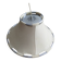 Scandinavian leather pendant light – Anna Ehrner for Ateljé Lyktan – vinta
