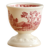 Coquetier vintage porcelaine ivoire Villeroy & Boch Rusticana