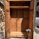 Parisian-style wardrobe, renovated wood