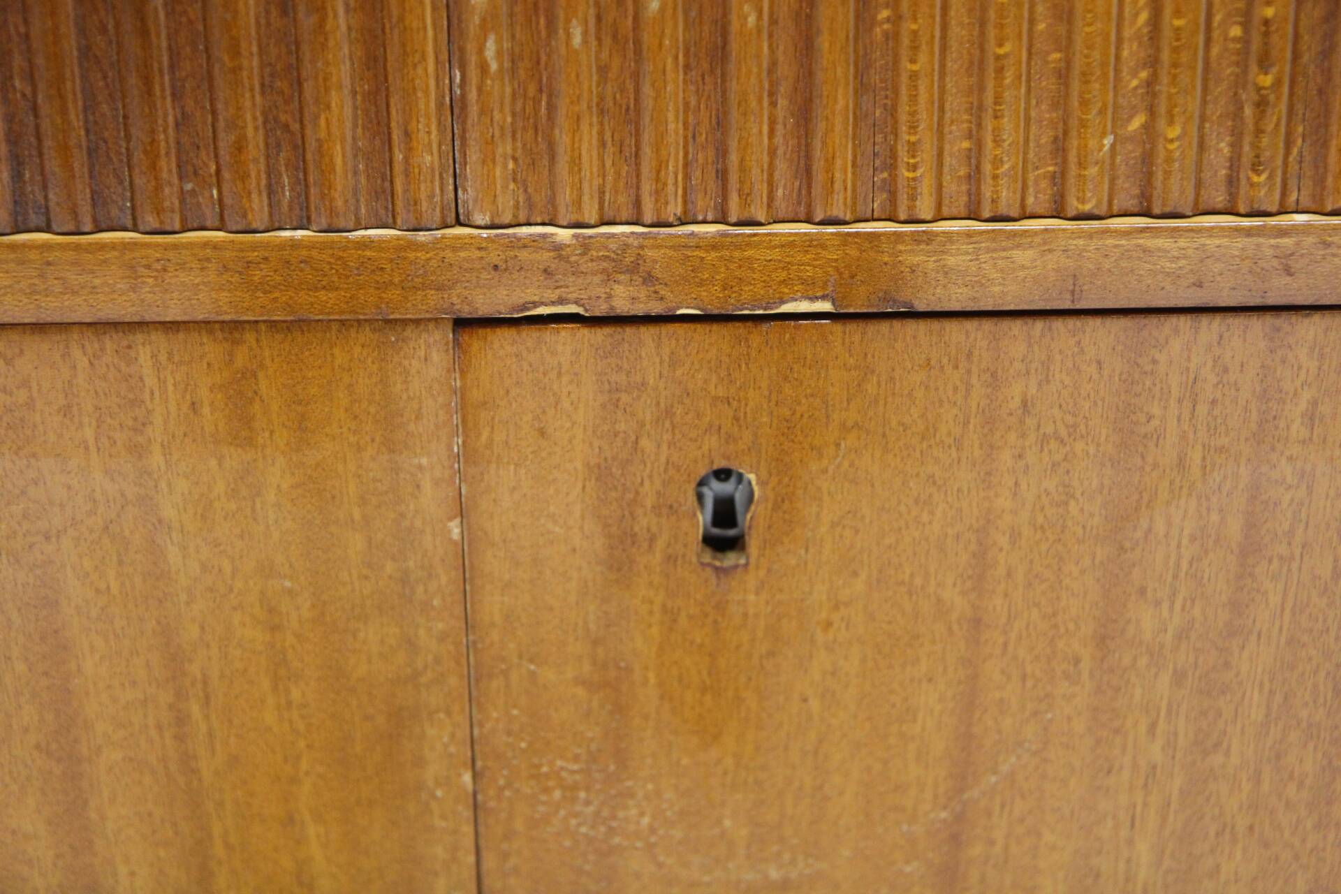 Scandinavian mahogany bookcase, Swedish modern, Sweden, 1940