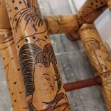 Vestiaire mural en bambou