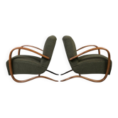 Paire de fauteuils H269 par Jindřich Halabala, Czechoslovakia, 1930