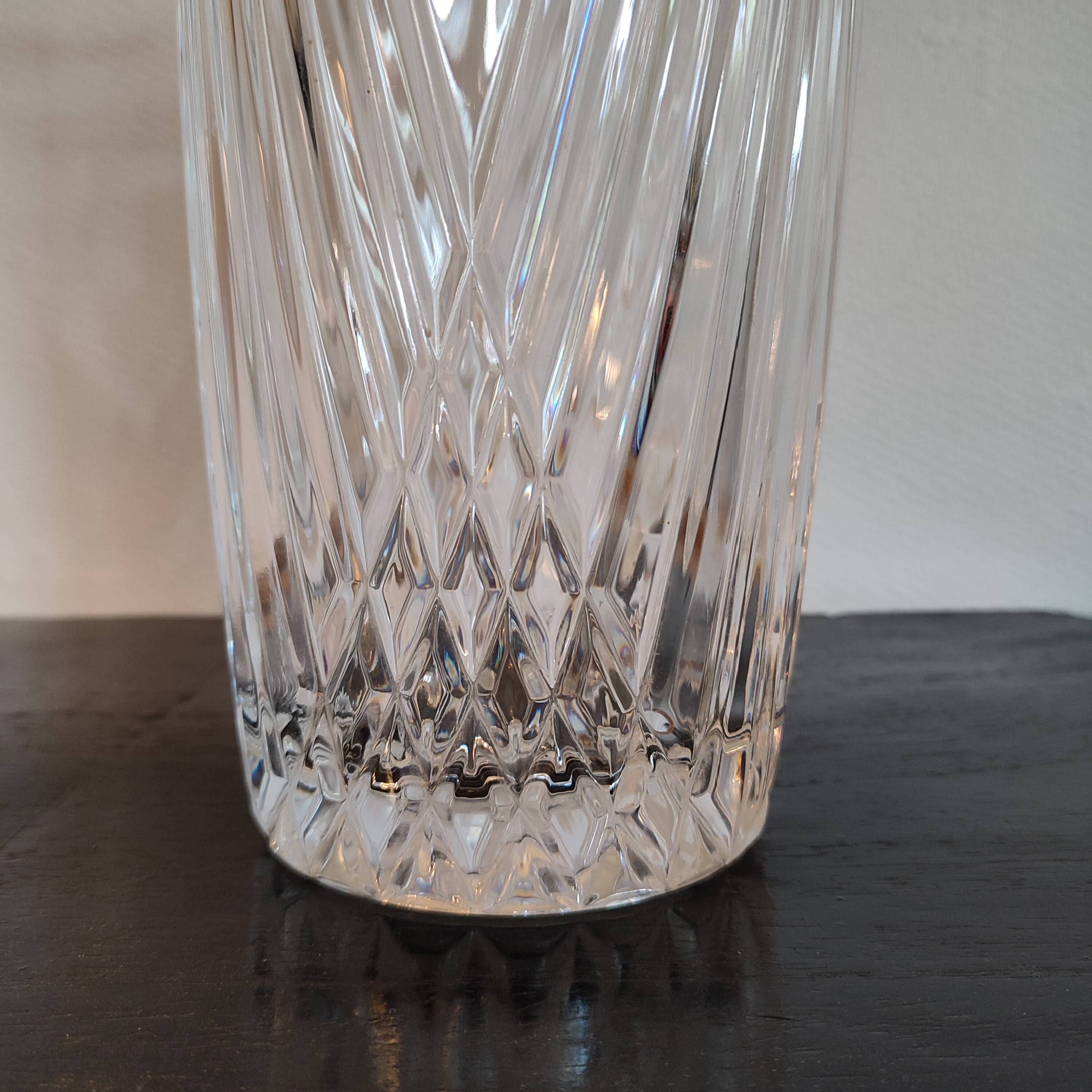 Crystal vase