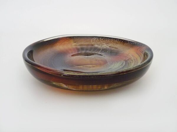 Coupelle maître verrier M Morin Dieulefit Biot 28/11/1984