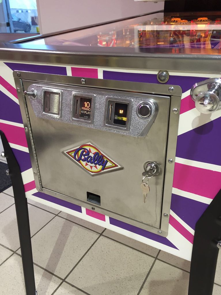 Rolling Stones Bally 1980 Pinball machine