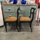 Paire de chaises de style Régence années 40
