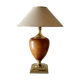 Homemade leather lamp the dolphin