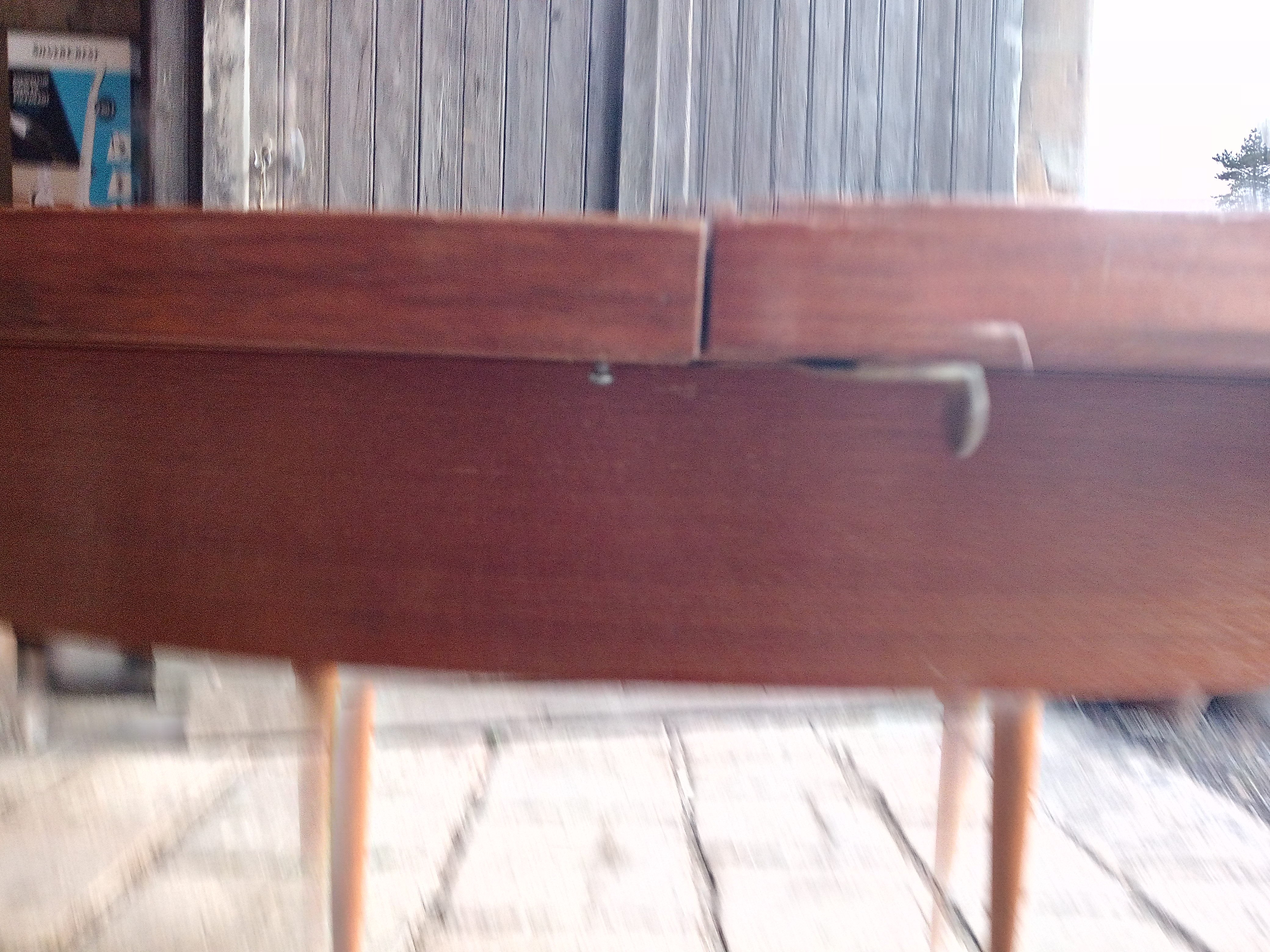 Round table expandable vintage