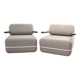 Paire de fauteuils Pebble, Bla Station